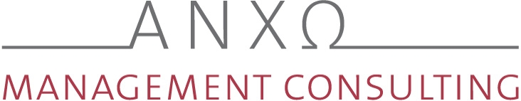 Das Logo der ANXO mit Schriftzug